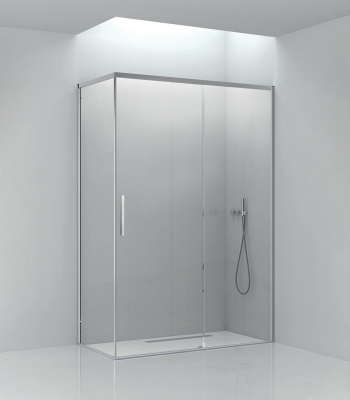 Shower enclosures E6C2A, Corner - Sliding door